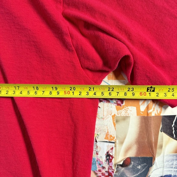 Vintage Calhoun Warhawks Athletics Red T-Shirt‎ XL Tennessee River - Picture 5 of 8